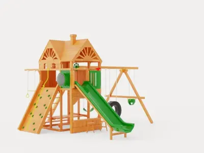 Monster Huckleberry Hideout Pgk II Low-poly 3D model