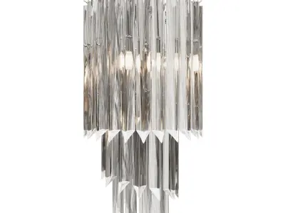 Glass chandelier 20MD3399-4NI 3D model