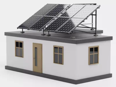 -Solar House V4- 3D model