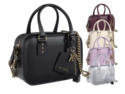 PINKO mini Bowling tote bag collection  3D model