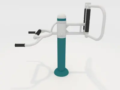 Gym Outdoor 13 3D model