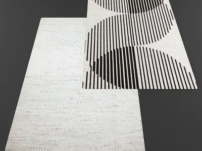 Rugs set263 3D model