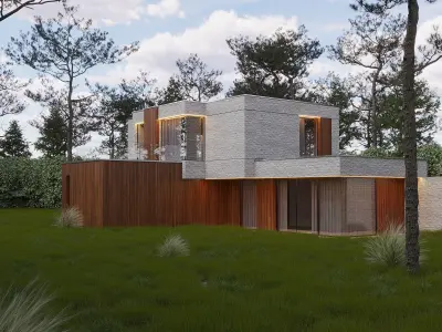 Exterior Scene 3D model