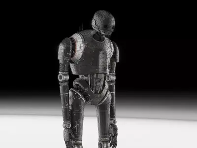 Stars Wars-Andor Brawler Droid  3D model