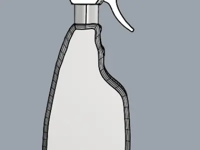 Cleaner Bottle 3D model