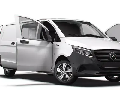 Mercedes Benz eVito L3 HQ Interior 2024 3D model