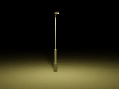 simple street light 3D model