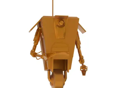 Claptrap star wars robot 3D model