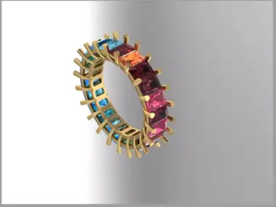 shay ring 3D model