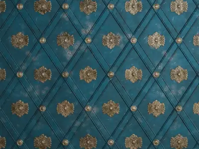 Metal Pattern PBR Seamless Texture