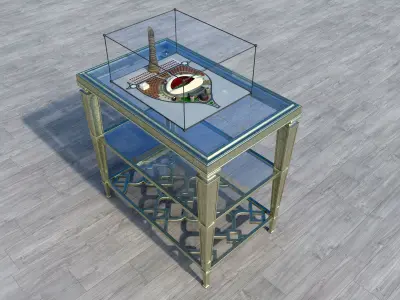 Khalifa International Stadium Qatar 2022 World cup 3D model