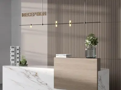 RECEPTION DESK NO14 A 3D model