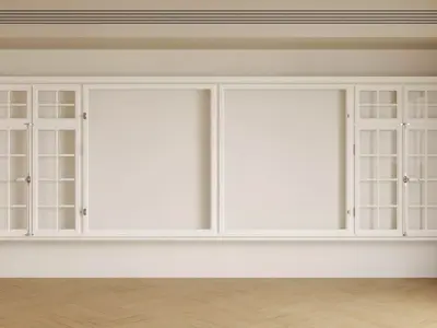 French - style windows 3D model