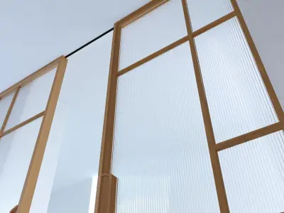 Door - Rimadesio - maxi set of 5 Low-poly 3D model