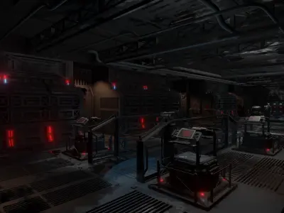 General base of operations 3d model 3D model