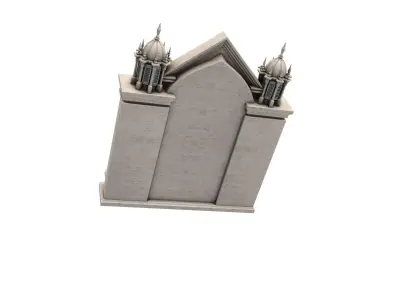 Gothic Window 3D model