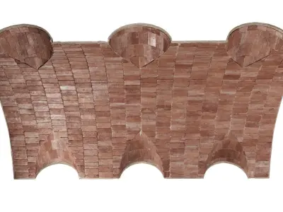 Vaulted ceiling  3D model