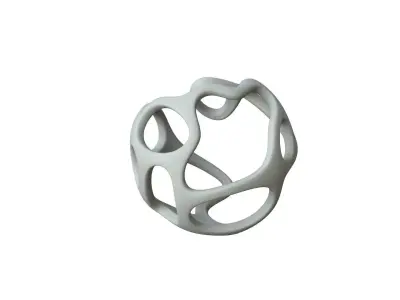SciFi Cube Object No 39433 Low Poly Shape Texture