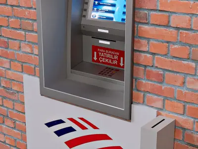 3D GRG ATM model 3D model