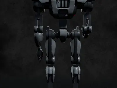 Star Wars Rebels Darktrooper Sentry Low-poly 3D model