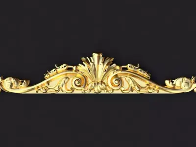 dekor ornament 3D model 200