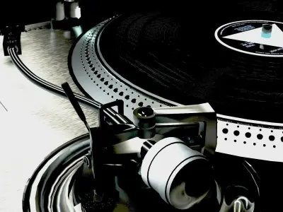 TECHNICS SL-1200 3D model