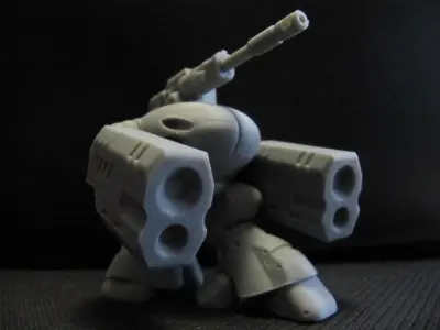 CHIBI-TECH SD - ZR-4 ARM     3D print model