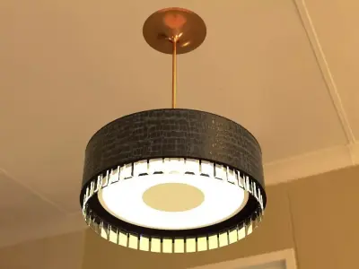 Pendent lamp rounded 3D model