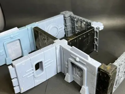 modular vault terrain 3D print model