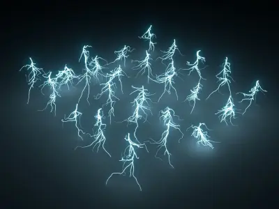 Lightning Pack v50 3D model