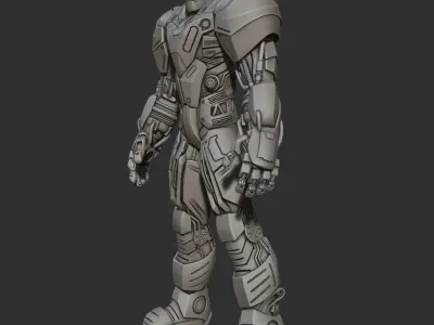 Custom Ironman 3d print model 3D print model