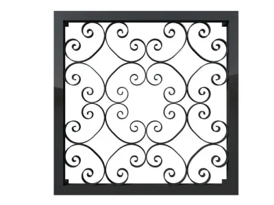 REJA SERIE ESTILO ANDALUZ 3D  - FENCE 3D model