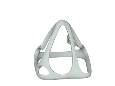 SciFi Cube Object No 58276 Low Poly Shape Low-poly 3D model