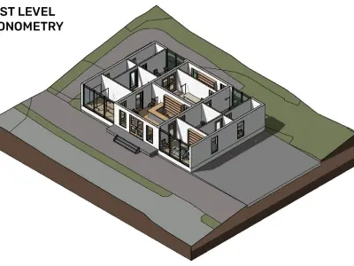 Hospital - Revit 3D model