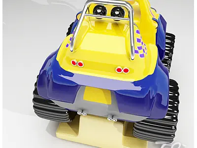 KIDDY RIDE STRIKER 3D model