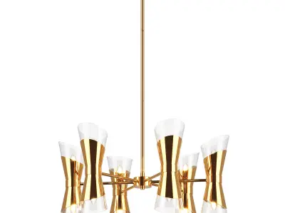 81712x Strato Lightstar chandelier 3D model