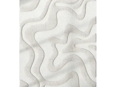 Norlander Wool Rug 3D model