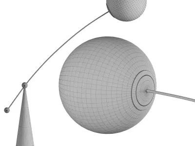 Valentina Floor Lamp 3D model