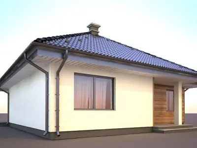 House model 3d dom5 3D model