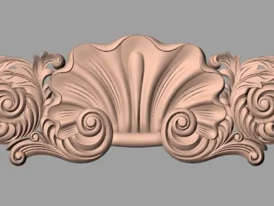 3D carved model furniture 3D design used for artcam aspire E813 3D model