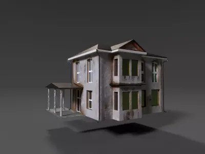 old house 3D model