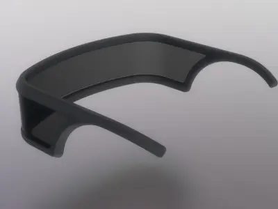 Sci-fi Glasses  3D model