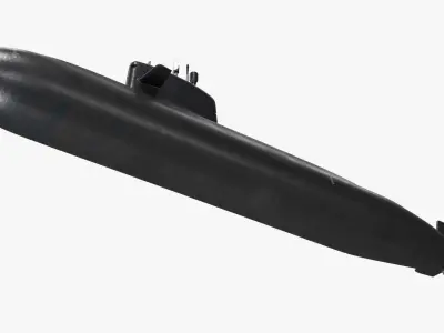  Stealth Naval Submarine Black 