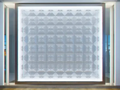 Wall panel Free 3D model