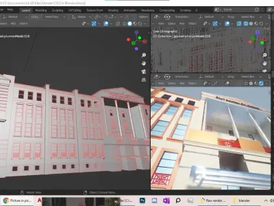 Justice palace 3D model