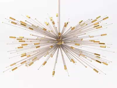 Supernova Chandelier By Lou Blass 3D model