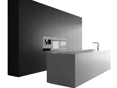 Kitchen set 10 3D model