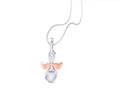Kids Pendants 3dm STL OBJ FBX Renders Details 3D print model 11