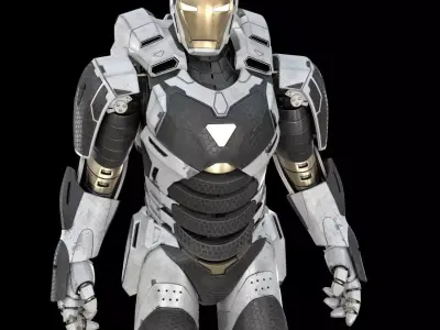 3D Iron man Marvel Avengers Mark 39 Gemini model 3D model
