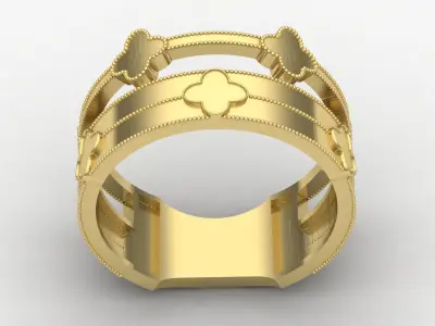 women ring 20-2 3D print model